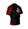 The "Blood" Rashguard compression shirt is made of DBX MORE DRY M material