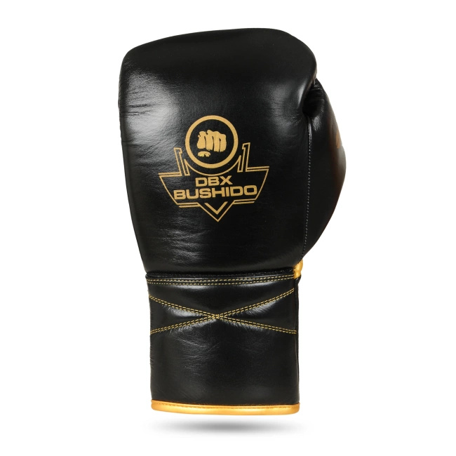 Lace-Up Multi-Layer Boxing Gloves - ProFighter Gold - Legacy Series