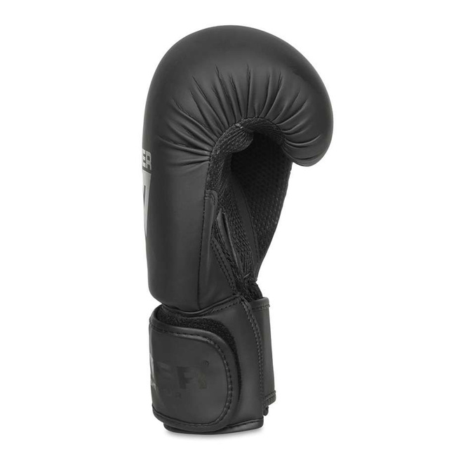 TAVER Black 8oz boxing sparring gloves