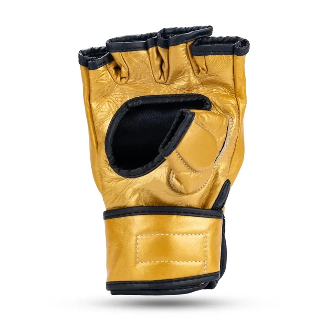 Leather MMA gloves DBX BUSHIDO E1v3 GOLD XL