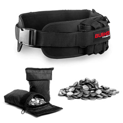 WEIGHT BELT WITH WEIGHT ADJUSTMENT 1-10 KG BUSHIDO