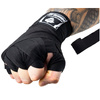 BLACK BOXING BANDAGES, WRAPS, 4 METERS, BUSHIDO