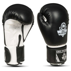 Boxing Sparring Gloves Black and White ARB-407a 10 OZ