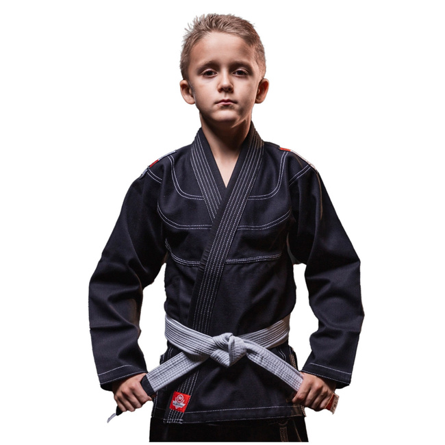 BJJ GI for children "DBX Junior" (Black) + FREE belt - X-SERIES M2