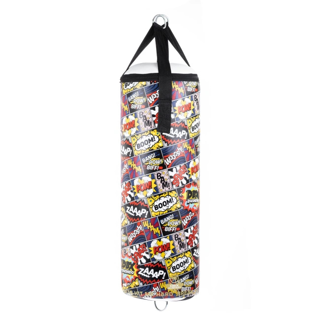 Cartoon Red Kids Set – EMPTY Punching Bag + Gloves – 65 cm | DBX Bushido