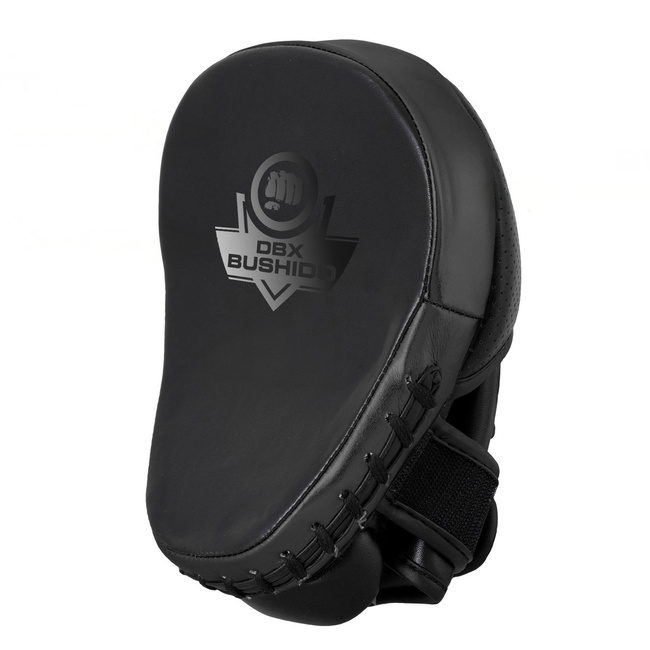 Focus Mitts made of Genuine Leather | Black Leather | 2 pieces