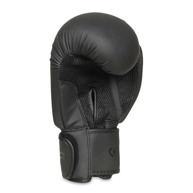 TAVER Black 8oz boxing sparring gloves