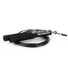 Aluminum skipping rope with steel cable DBX Pro Black + cover