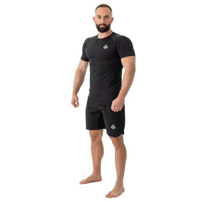 Rashguard short sleeve black BlackRS - L