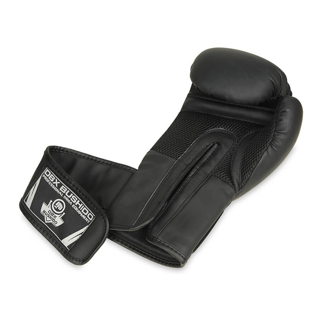 Black Matt training boxing gloves with Active Clima B-2v12 system 16 oz