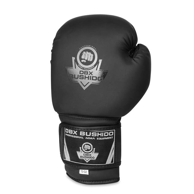 Black Matt training boxing gloves with Active Clima B-2v12 system 16 oz