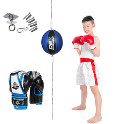 Reflex ball + boxing gloves + mount - Set for children