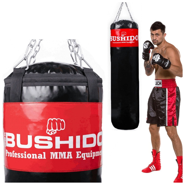 Boxing Bag - 130 Red - 130 cm / 30 kg