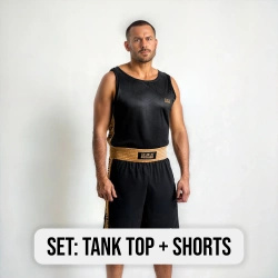 Set – Professional Boxing Outfit | Tank Top + Shorts