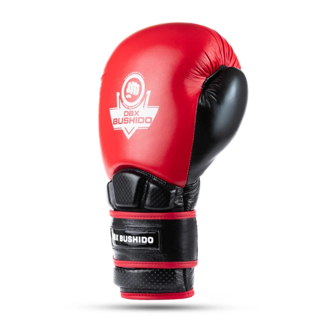 Warrior RED boxing gloves DBX BUSHIDO