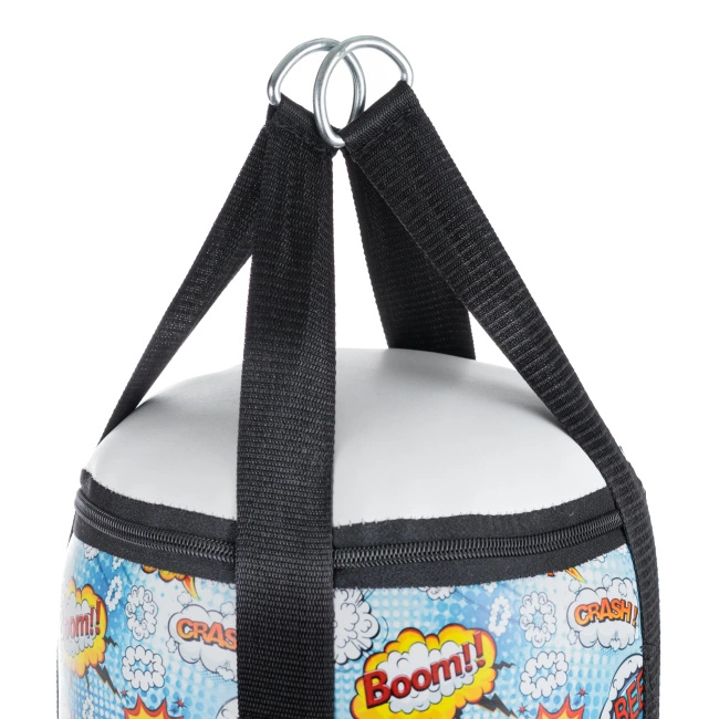 Cartoon Blue Set – Punching Bag + Gloves – 65 cm / 8 kg | DBX