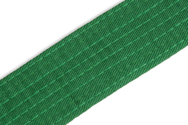 Karate kimono belt - green, 260 cm