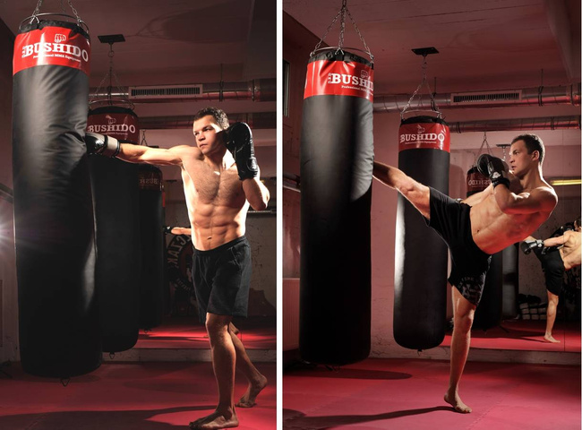 Boxing Bag - 180 Red - 180 cm / 60 kg