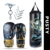 Kids Set Dragon EMPTY Punching Bag + Gloves – 65 cm