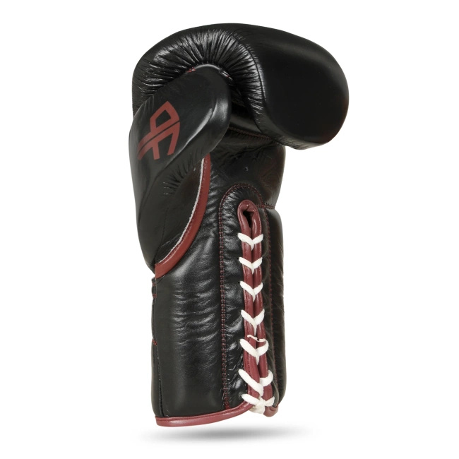 Lace-Up Multi-Layer Boxing Gloves - ProFighter Bordeaux - Legacy Series
