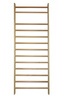 Wooden gymnastic and rehabilitation ladder 230×90 cm with 13 rungs fittings