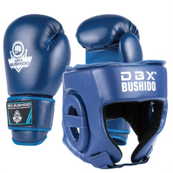 Tournament Set: Gloves + Head Guard BLUE