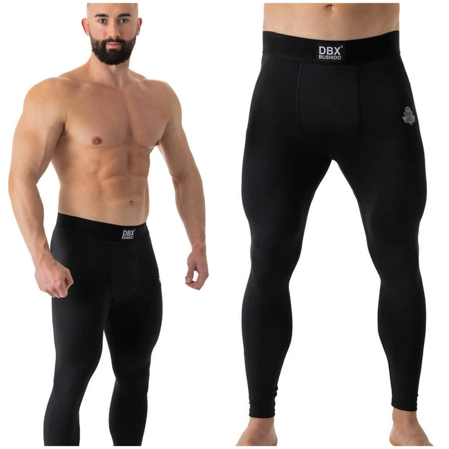 Long black training leggings - CSL - L