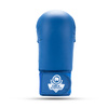 WKF karate gloves - blue L wristbands