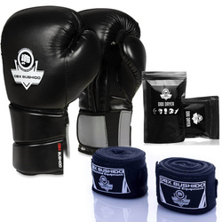 Boxing Set: B-2v9 10oz Gloves + Wraps + DBX DRYER Refresher