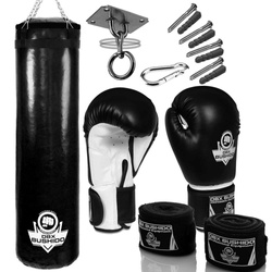 140 cm / 40 kg - GymPro140c boxing set - punching bag + boxing gloves + fixing + wraps