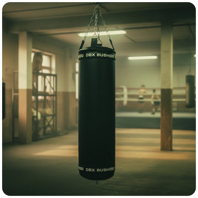 Boxing Bag PREMIUM – SBRX Black – 130cm / 55kg | DBX Bushido