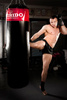 Boxing Bag - 150 Red - 150 cm / 50 kg