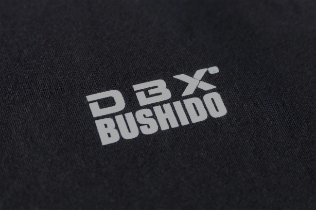 Premium cotton T-Shirt with small grey DBX Bushido logo