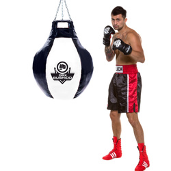 EMPTY Boxing Pear XXL - Hook Bag Black and White