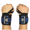 ELASTIC STIFFENERS - WRIST STRAINERS, BLACK AND BLUE