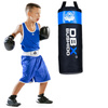 80 cm / 15 kg - Professional punching bag for children and teenagers 80 cm x 30 cm - blue