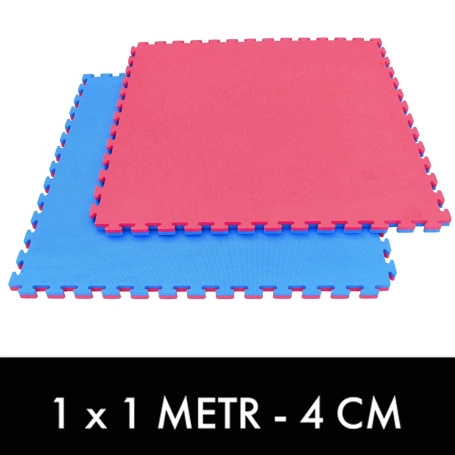 Exercise mat with Safety Certificate - Puzzle 1x1m - Tatami 4 cm