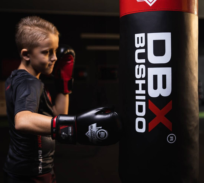 80 cm / 15 kg - Set - Children's Punching Bag DBX Junior Red