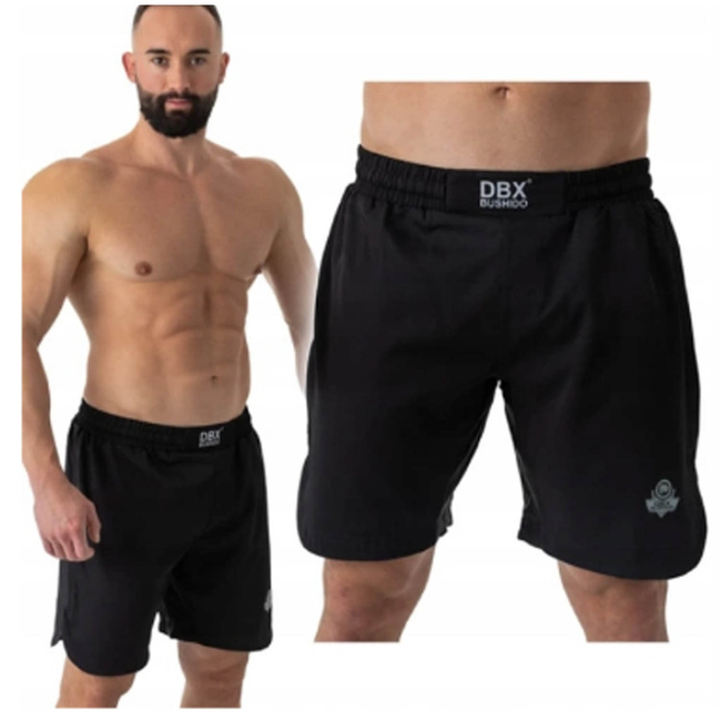 Shorty MMA Bushido Black XXL training shorts