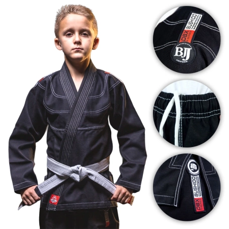 Kimono / GI for BJJ for children Black + FREE belt - X-SERIES M0