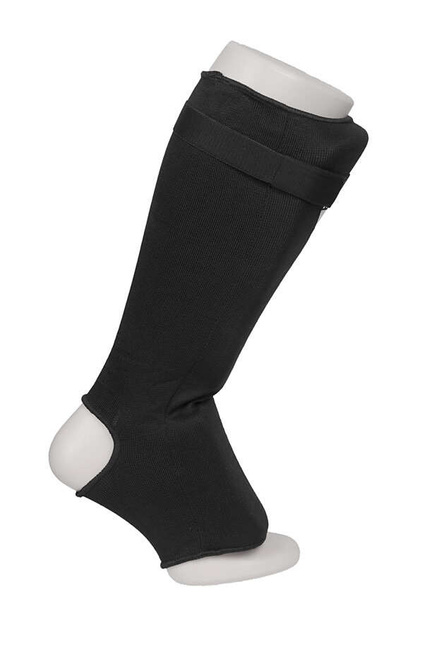 Elastic shin and foot protectors - Taver - Black | L