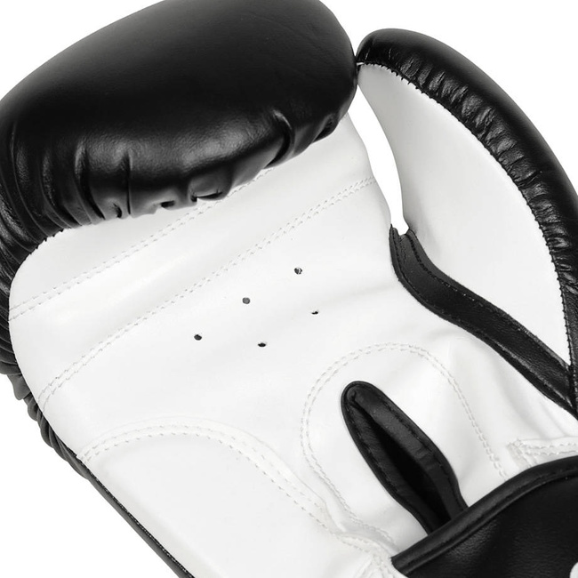 TAVER White 14oz boxing sparring gloves