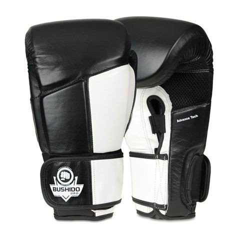 BOXING GLOVES, BUSHIDO, Muay Thai LEATHER ARB-431B 12oz