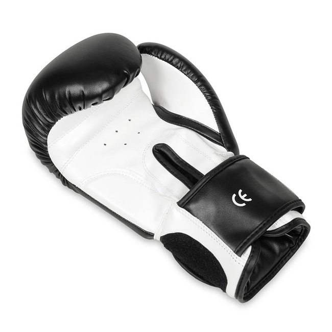 TAVER White 12oz boxing sparring gloves