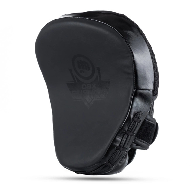 Focus Mitts made of Genuine Leather | Black Leather | 2 pieces