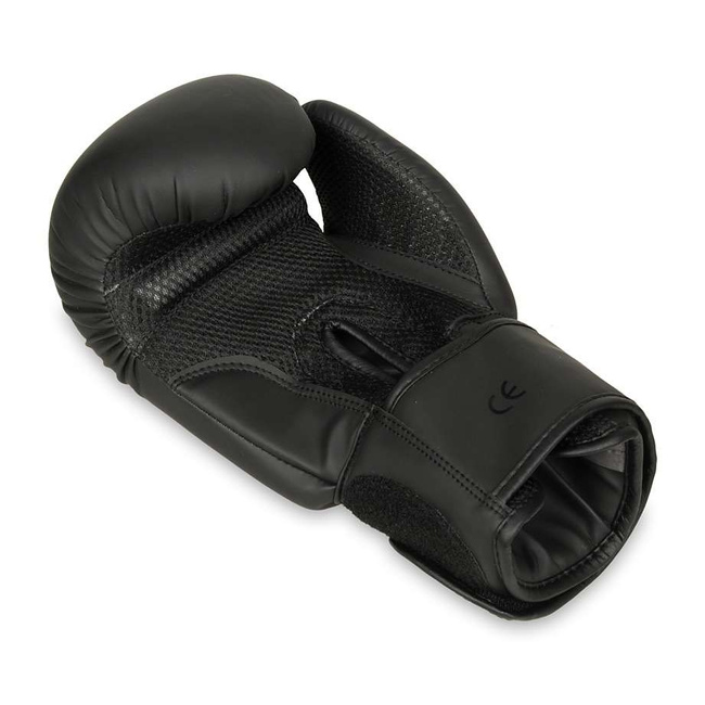 TAVER Black 8oz boxing sparring gloves