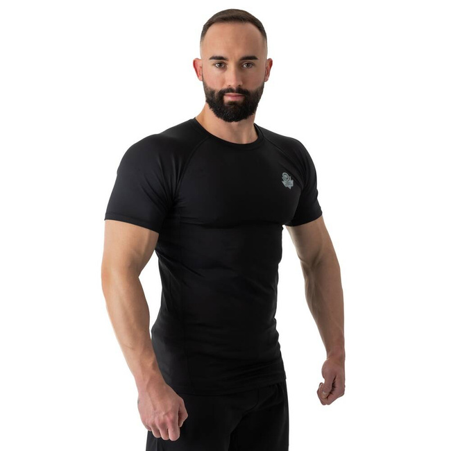 Rashguard short sleeve black BlackRS - L