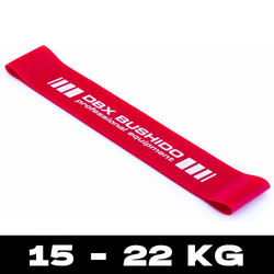 Power Band MINI - Training rubber for mobility exercises - RED 15-22 kg
