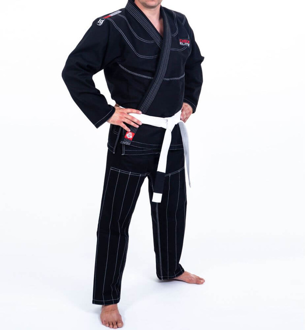 Kimono / GI for BJJ training - Black DBX ELITE A3 + BELT