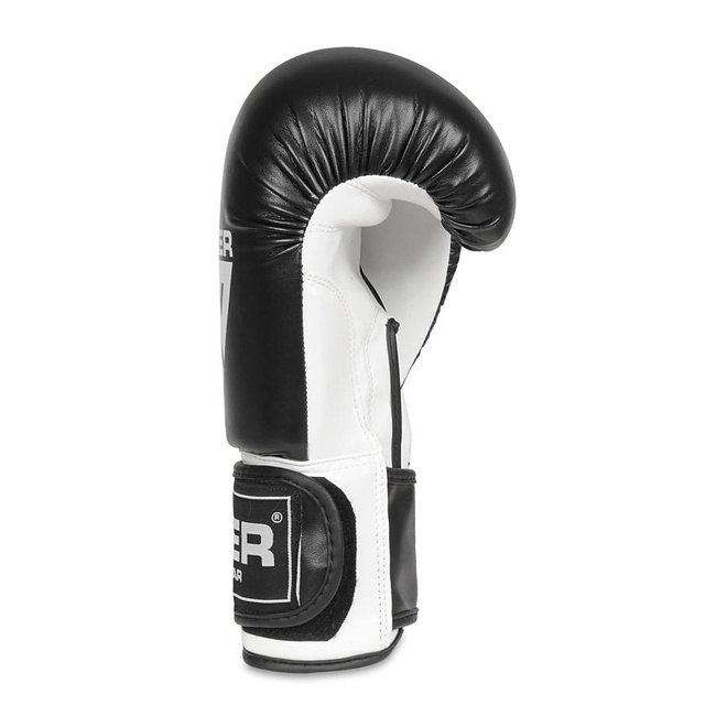 TAVER White 12oz boxing sparring gloves